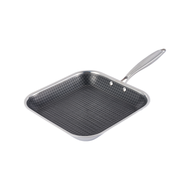 Tri-Ply Stainless Steel Hybrid Nonstick Skillet Tri-Ply Stainless Steel Hybrid Nonstick Skillet