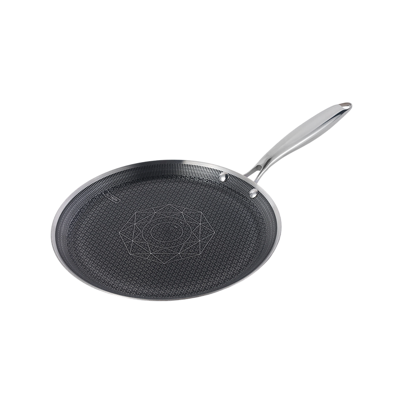 Tri-Ply Stainless Steel Hybrid Nonstick Crepe Tri-Ply Stainless Steel Hybrid Nonstick Crepe