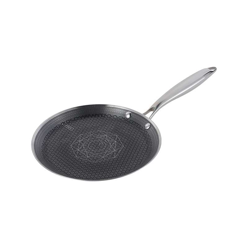 Tri-Ply Stainless Steel Hybrid Nonstick Crepe Tri-Ply Stainless Steel Hybrid Nonstick Crepe