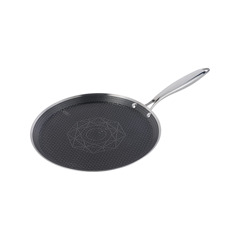 Tri-Ply Stainless Steel Hybrid Nonstick Crepe Tri-Ply Stainless Steel Hybrid Nonstick Crepe
