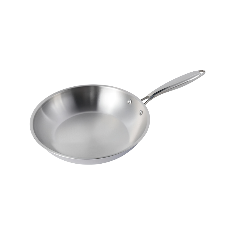 Tri-Ply Stainless Steel Pure Fry Pan 
