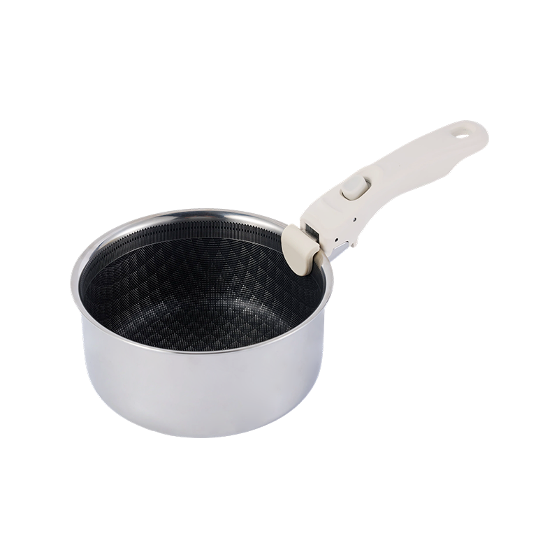 Tri-Ply Stainless Steel Hybrid Nonstick Cookware with Detachable Handle Tri-Ply Stainless Steel Hybrid Nonstick Cookware with Detachable Handle