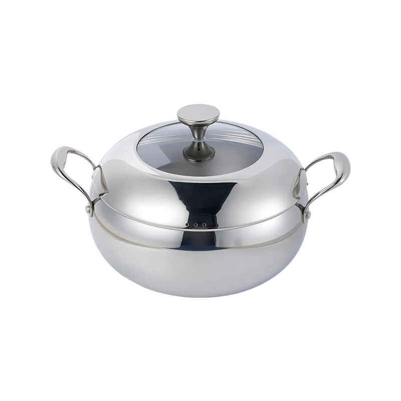 Tri-Ply Stainless Steel Pure Stock Pot Tri-Ply Stainless Steel Pure Stock Pot