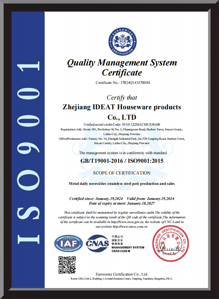 Certification