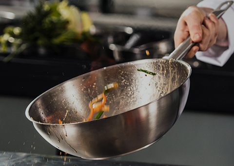 Stainless Steel Wok